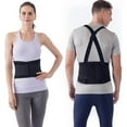 thumbnail image 1 of NYOrtho Back Brace Lumbar Support Belt with Suspenders for Lower Back Pain Relief, 4XL, 1 of 9