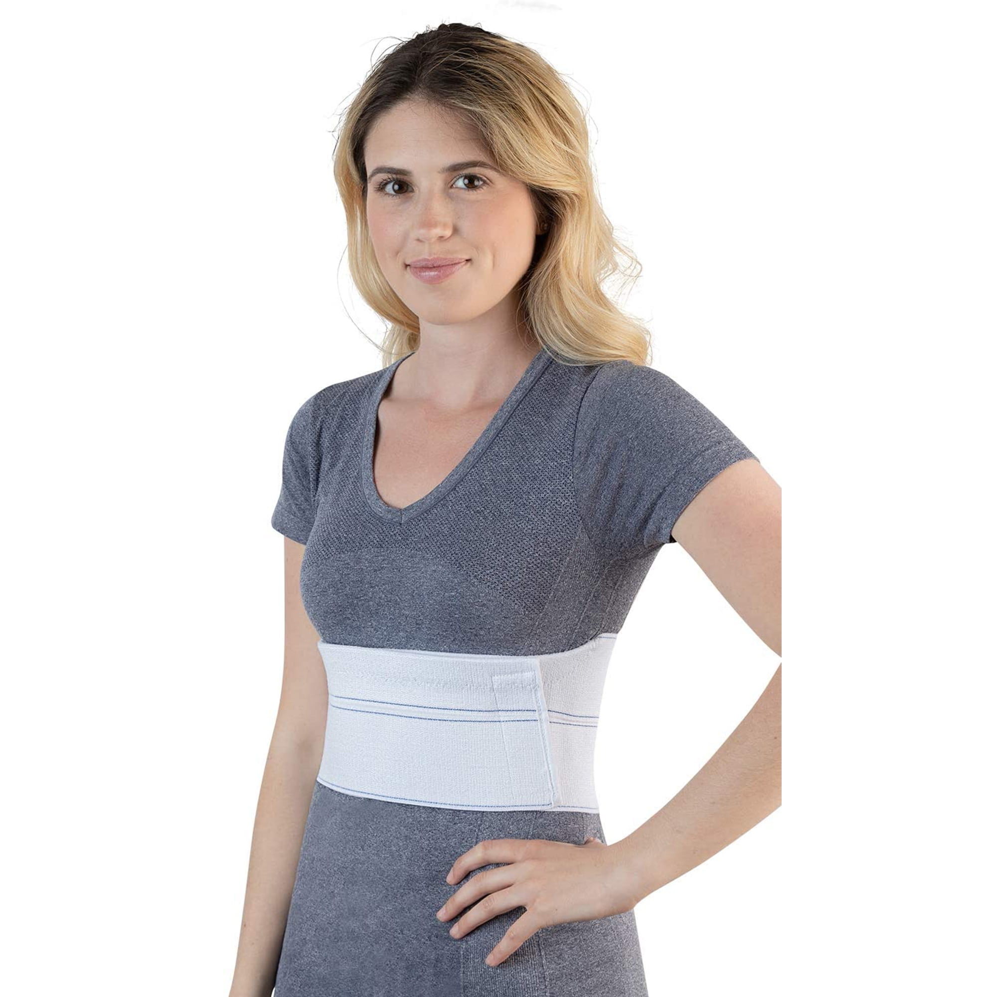 NYOrtho Elastic Rib Brace Medical Wrap Post-Surgery Compression Garment,  Female 20”-30” 