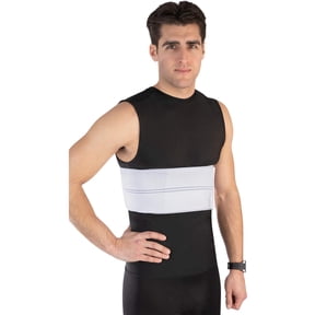 NYOrtho Elastic Rib Brace Medical Wrap Post-Surgery Compression Garment, Male 20-30