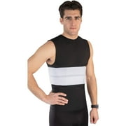 NYOrtho Elastic Rib Brace Medical Wrap Post-Surgery Compression Garment, Male 30”-45”