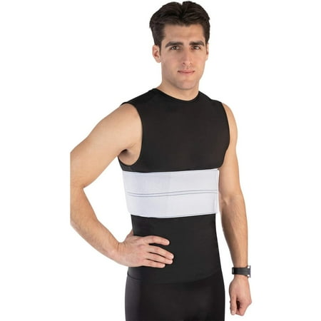 NYOrtho Elastic Rib Brace Medical Wrap Post-Surgery Compression Garment, Male 30”-45”