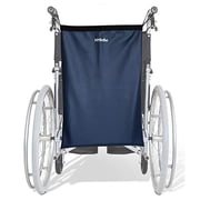 NYOrtho Wheelchair Footrest Storage Bag, Seat Pouch, Strap-On Mount, Fits 16" to 20" Wheelchairs, Single