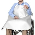 thumbnail image 1 of NYOrtho Heavy Duty Smoker’s Apron for Wheelchair Bound Patients, Standard White, 1 of 4