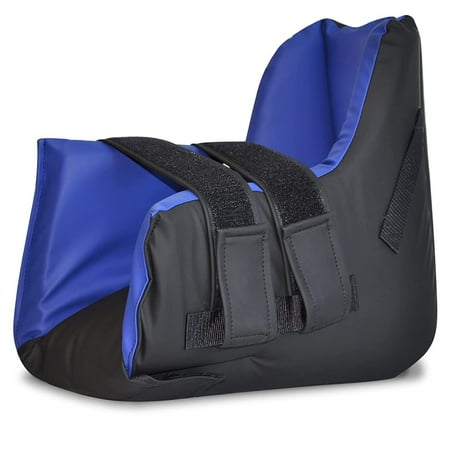 NYOrtho Heel Protector Cushion Pressure Relieving Pillow with Performance Cover and Cooling Gel Pack for Heel Ulcers, Petite Adult