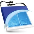 thumbnail image 1 of NYOrtho Wheelchair Cushion for Support, Semi-Firm Cooling Gel Coccyx Cushion 3" x 16" x 16", 1 of 8