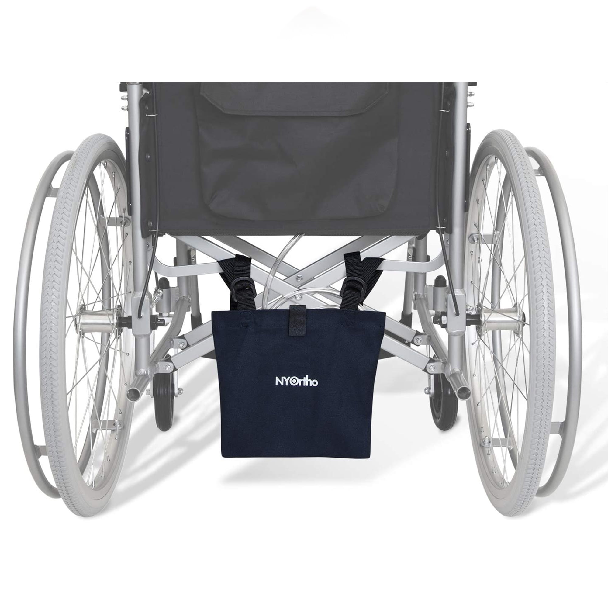 NYOrtho Wheelchair & Geri Chair Urine Bag Holder with Adjustable Straps