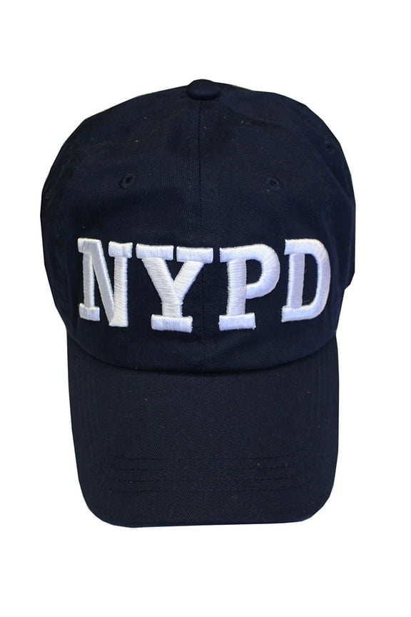 Baseball Hat New York Police Department Navy & White One Size