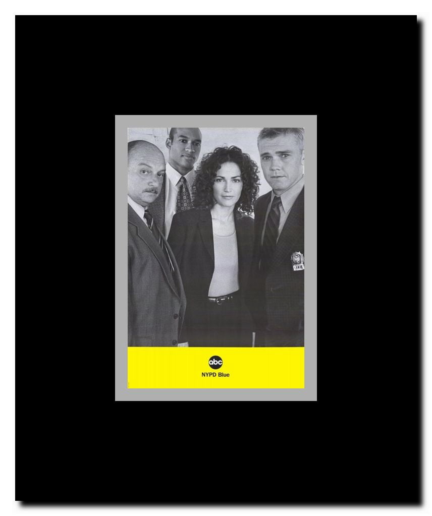 NYPD Blue Framed Movie Poster
