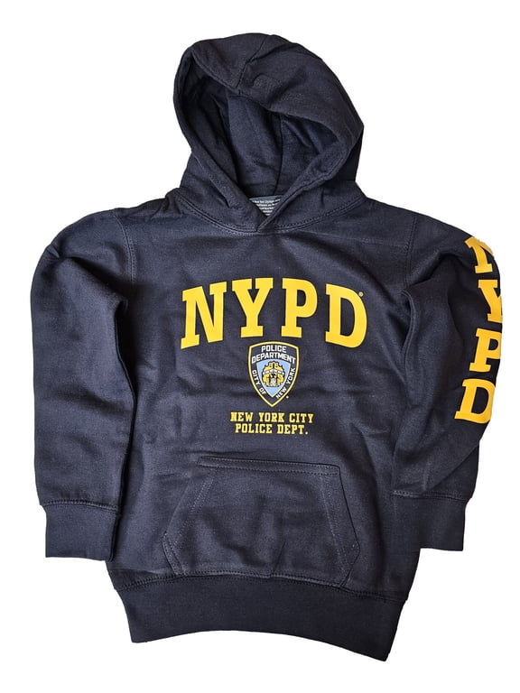 Kids Hoodie Sweatshirt 209, Navy & Gold, Youth, Small