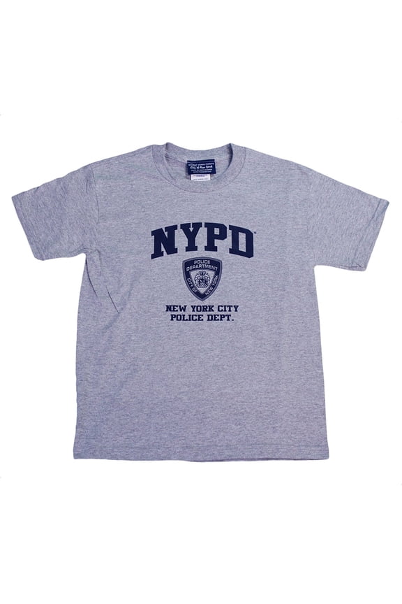 Kids Short Sleeve Screen Print T-Shirt Gray Small 6-8
