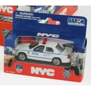 NYPD Police Car, White - Daron RT8953P - Diecast Model Toy Car