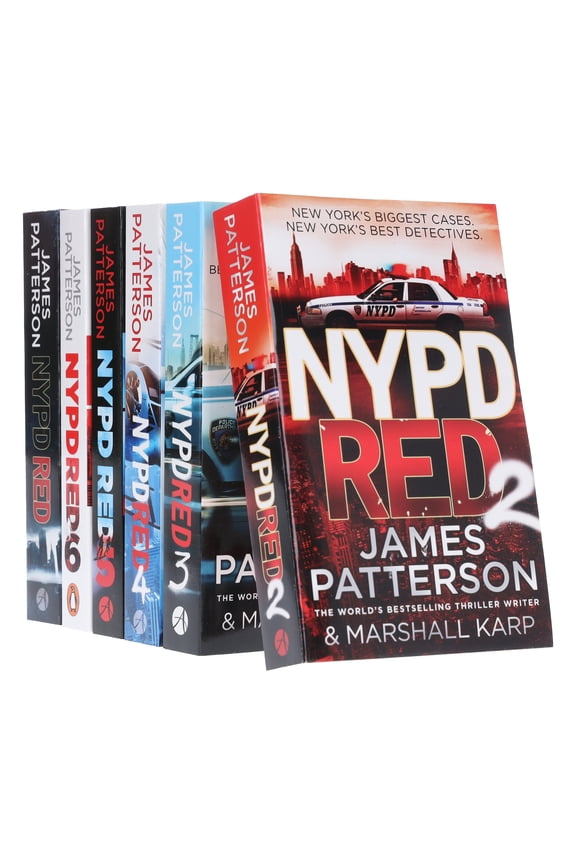 NYPD Red by James Patterson: Books 1-6 Collection Set - Fiction - Paperback