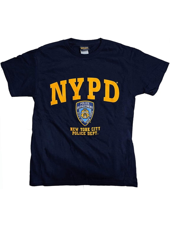 Short Sleeve Front Yellow Print T-Shirt Navy 2XL