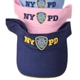 thumbnail image 1 of NYPD Sun Visor Officially Licensed Adult One-Size Navy Blue, 1 of 2