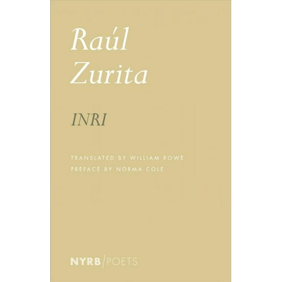 NYRB Poets: INRI (Paperback)