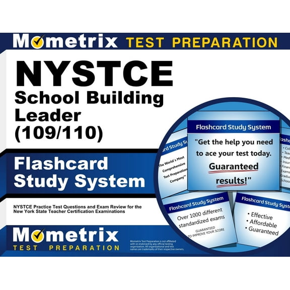 NYSTCE School Building Leader (109/110) Flashcard Study System : NYSTCE Practice Test Questions and Exam Review for the New York State Teacher Certification Examinations (Cards)