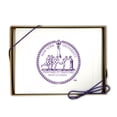 thumbnail image 1 of NYU Violets 10-Pack School Seal Note Card Set, 1 of 1