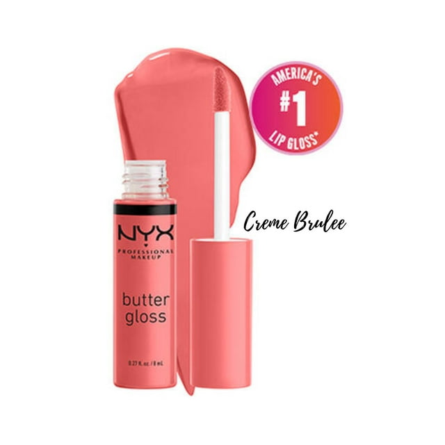 NYX BUTTER GLOSS NONSTICKY LIP GLOSS Crème Brulee