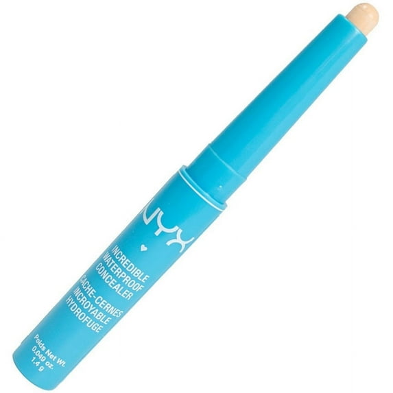NYX Professional Makeup Incredible Waterproof Concealer Stick, Fair, 0.052 oz