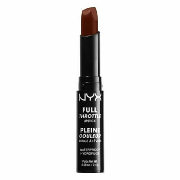 NYX Cosmetics NYX Full Throttle Lipstick, 0.08 oz