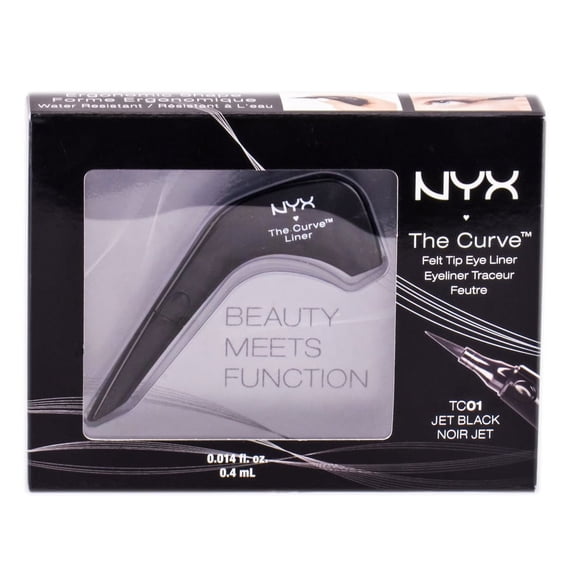 NYX Cosmetics The Curve Liner Jet Black