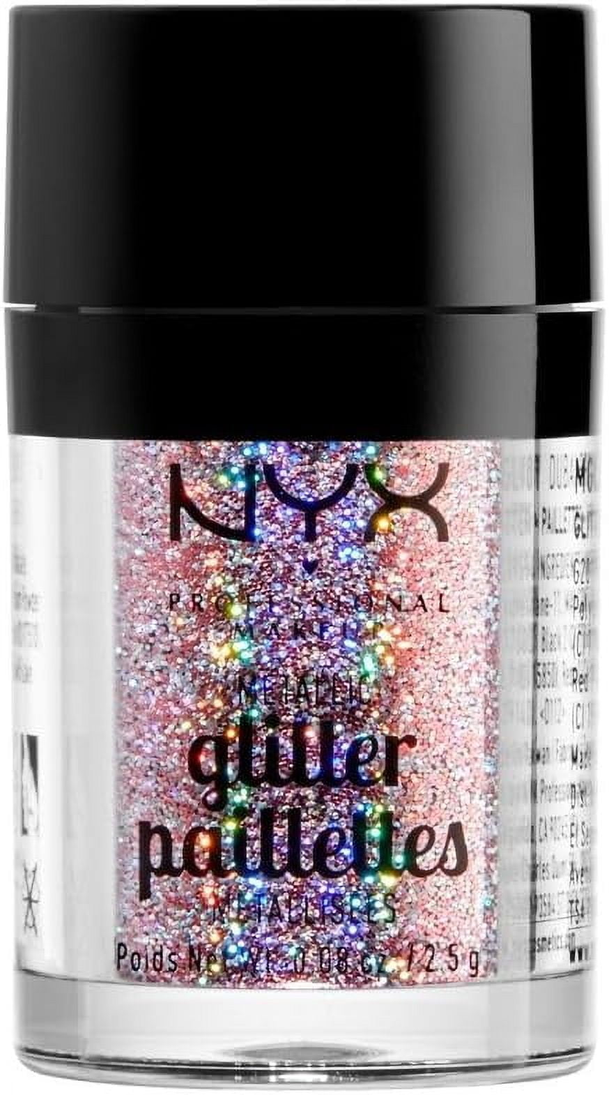 NYX GLITTER 0.08 OZ BEAUTY BEAM NYX/METALLIC GLITTER (BEAUTY BEAM) 0.08 OZ