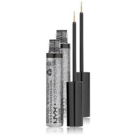 NYX Liquid Crystal Liner, Crystal Gunmetal, 0.17 Ounce
