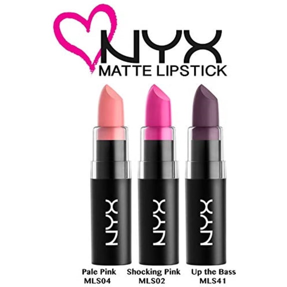 NYX Matte Lipstick 3 Each