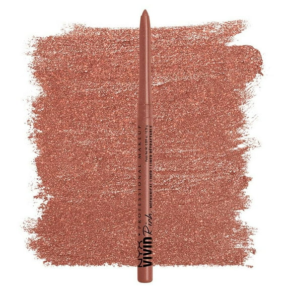 NYX Cosmetics Vivid Rich Mechanical Eye Pencil - Spicy Pearl - Bronze