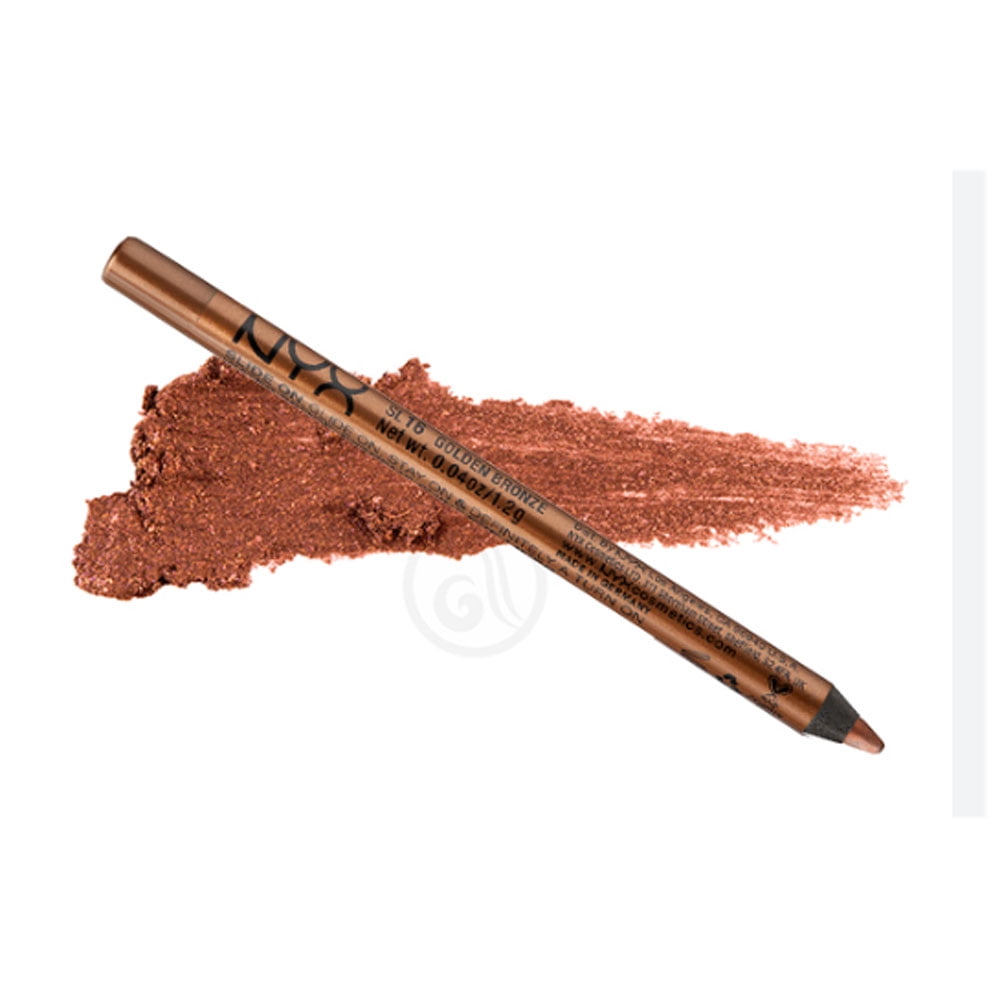 NYX Professional 1 x Slide On Pencil [ SL16 GOLDEN BRONZE ] Eyeliner