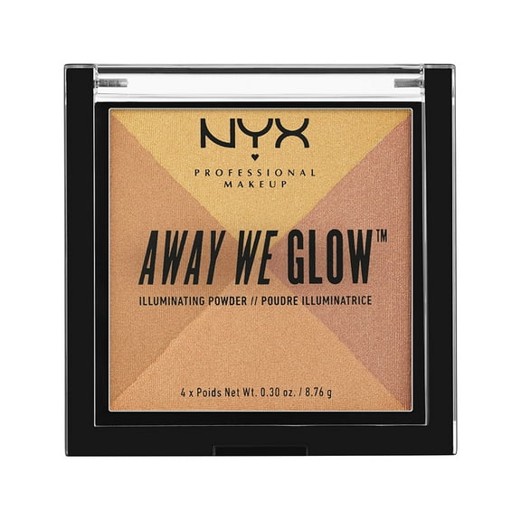 NYX Professional Makeup Away We Glow Illuminating Powder, Candlelit