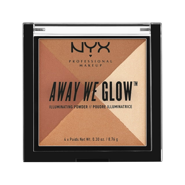 NYX Professional Makeup Away We Glow Illuminating Powder, Shimmer Thrill