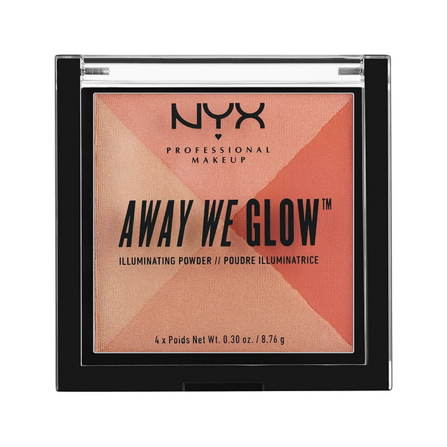 NYX Professional Makeup Away We Glow Illuminating Powder, Summer Reflection