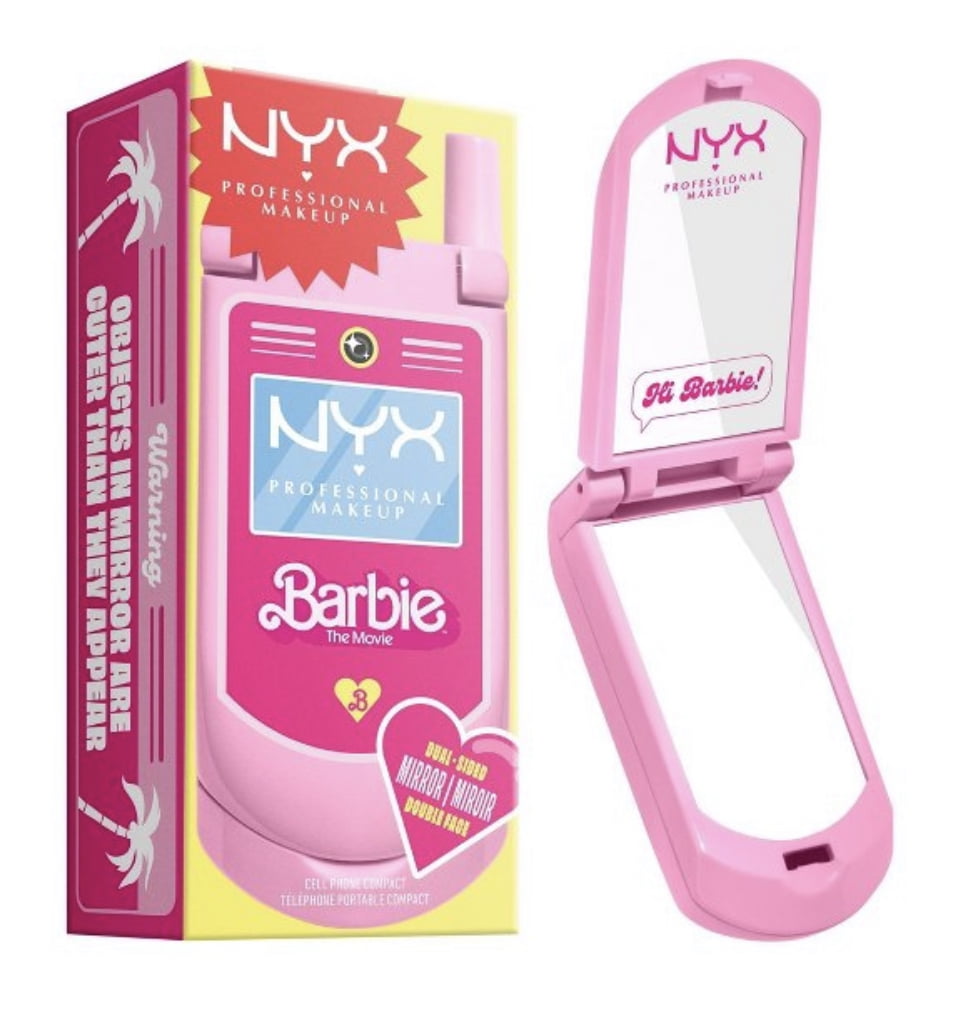 NYX Professional Makeup Barbie Flip Phone Mirror - Walmart.com