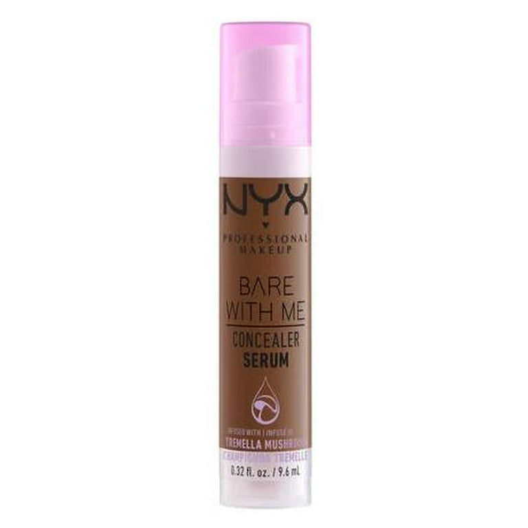  NYX PROFESSIONAL MAKEUP Bare With Me Concealer Serum, Up To  24Hr Hydration - Medium Vanilla : Pet Supplies