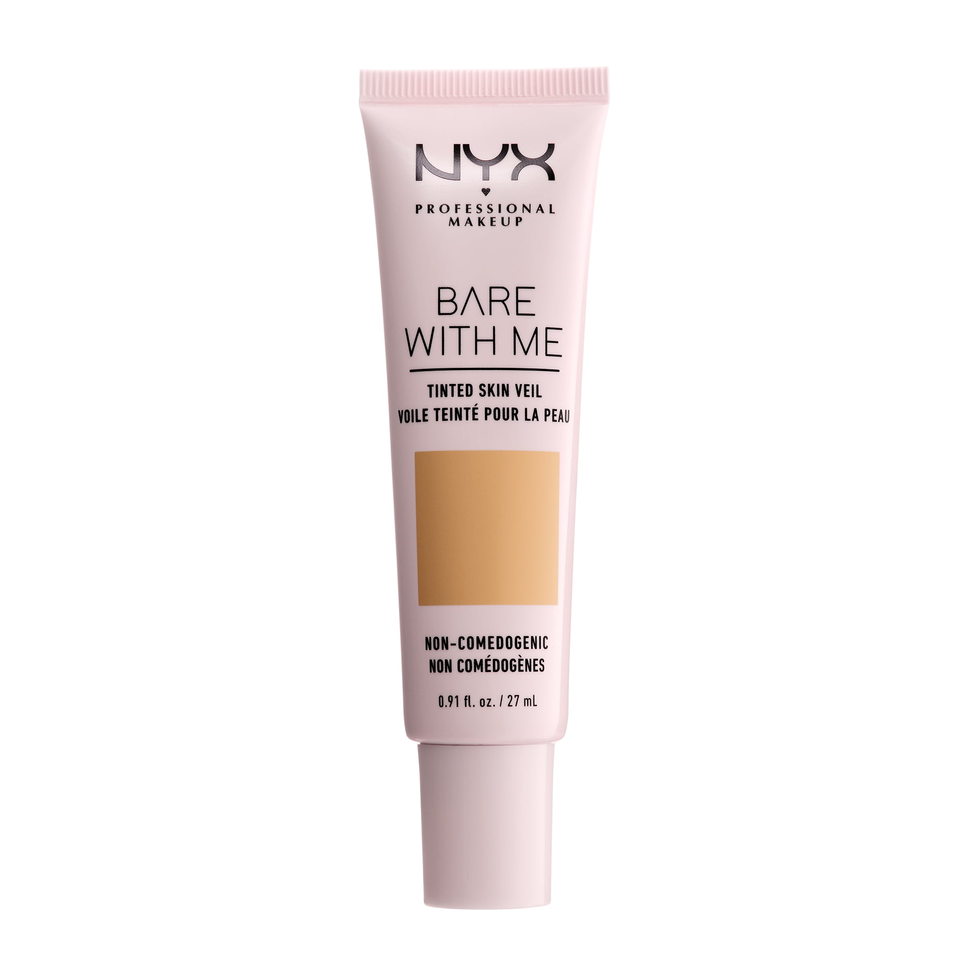NYX Professional Makeup Bare With Me Tinted Skin Veil, Lightweight BB Cream, Beige Caramel