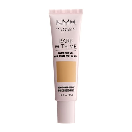 NYX Professional Makeup Bare With Me Tinted Skin Veil, Lightweight BB Cream, Beige Caramel