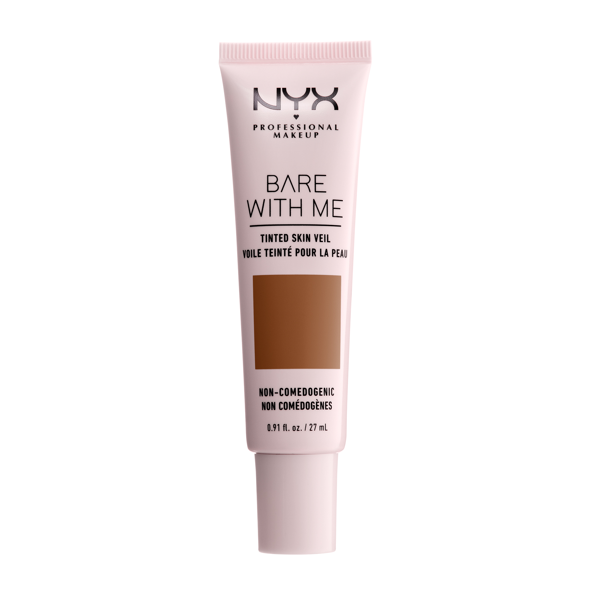 NYX Professional Makeup Bare With Me Tinted Skin Veil, Lightweight BB Cream, Deep Mocha - image 1 of 7