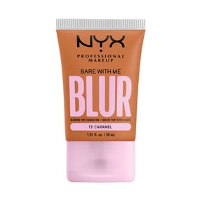 NYX Professional Makeup Bare with Me Blur Skin Tint Foundation, Medium Coverage, Caramel