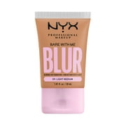 NYX Professional Makeup Bare with Me Blur Skin Tint Foundation, Medium Coverage, Light Medium
