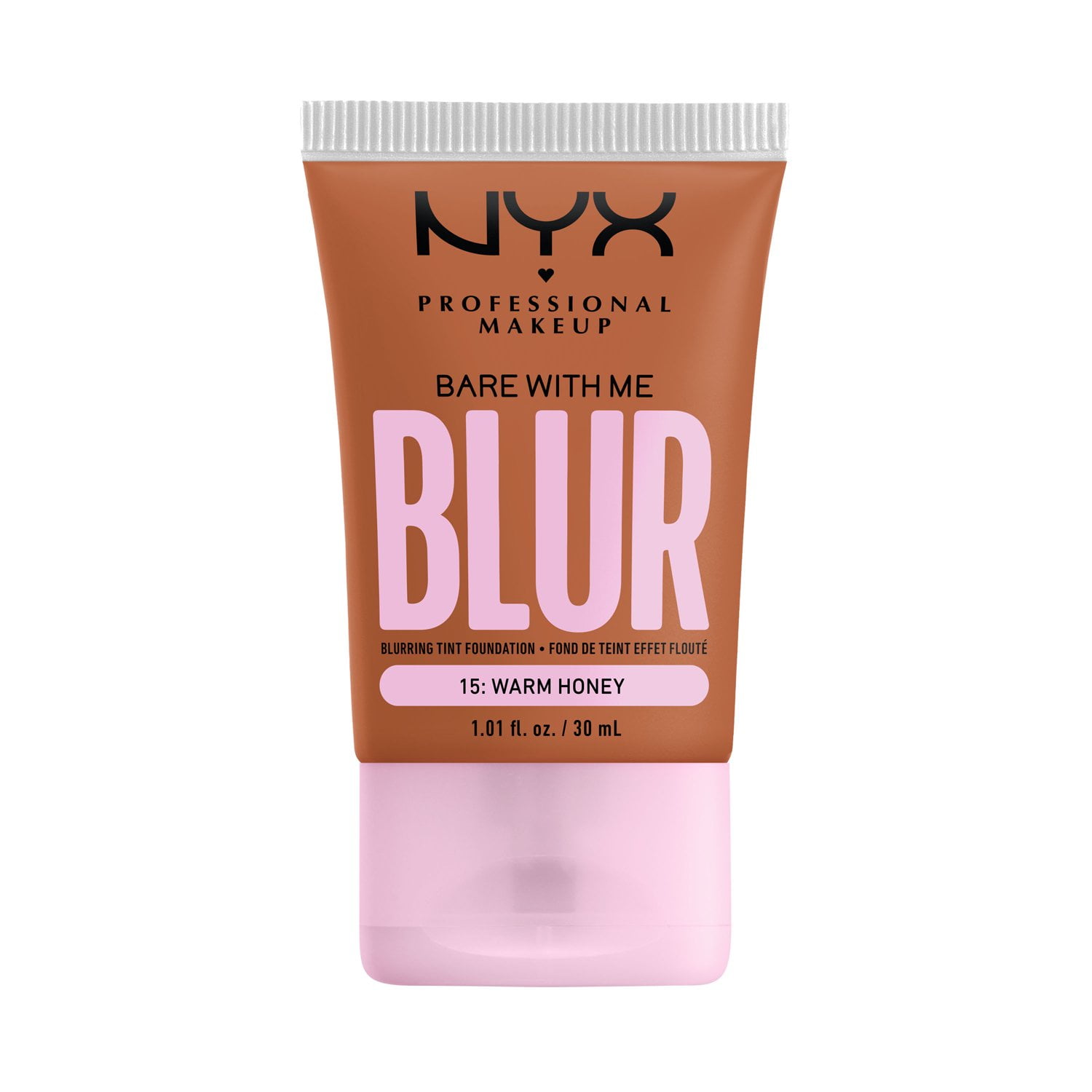 NYX Professional Makeup Bare with Me Blur Skin Tint Foundation, Medium