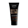 thumbnail image 1 of NYX Professional Makeup Born To Glow Naturally Radiant Foundation, Medium Coverage, Deep Ebony, 1 of 6