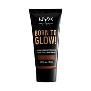 NYX Professional Makeup Born To Glow Naturally Radiant Foundation, Medium Coverage, Deep Rich