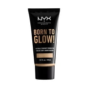 NYX Professional Makeup Born To Glow Naturally Radiant Foundation, Medium Coverage, Nude