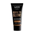 thumbnail image 1 of NYX Professional Makeup Born To Glow Naturally Radiant Foundation, Medium Coverage, Nutmeg, 1 of 6