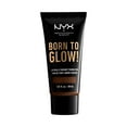 thumbnail image 1 of NYX Professional Makeup Born To Glow Naturally Radiant Foundation, Medium Coverage, Warm Walnut, 1 of 6