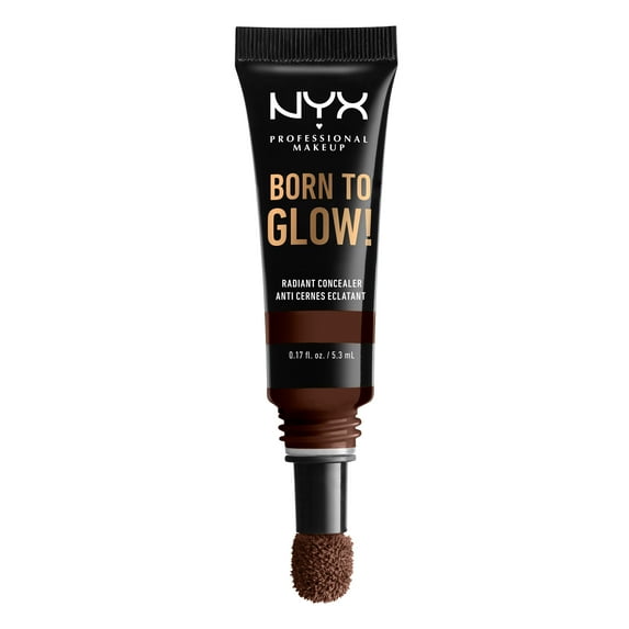 NYX Professional Makeup Born To Glow Radiant Undereye Concealer, Deep Espresso