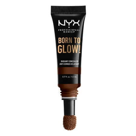 NYX Professional Makeup Born To Glow Radiant Undereye Concealer, Deep Walnut
