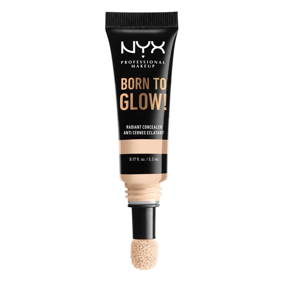 NYX Professional Makeup Born To Glow Radiant Undereye Concealer, Fair