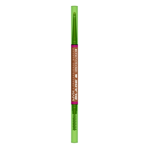 NYX Professional Makeup Brow Blade and Shade Nano Brow Mechanical Pencil, Auburn, 0.02 oz.